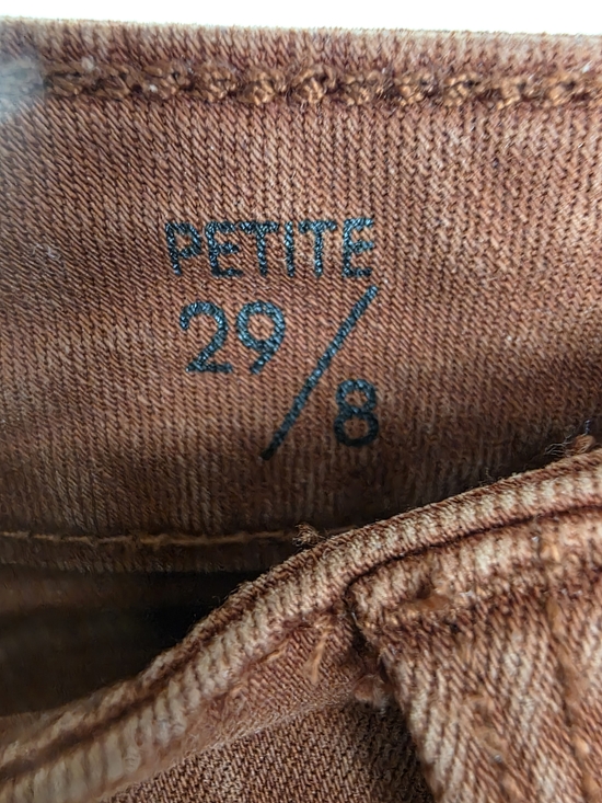 Liverpool High-Rise Skinny Jeans in Rust - Picture 3 of 8